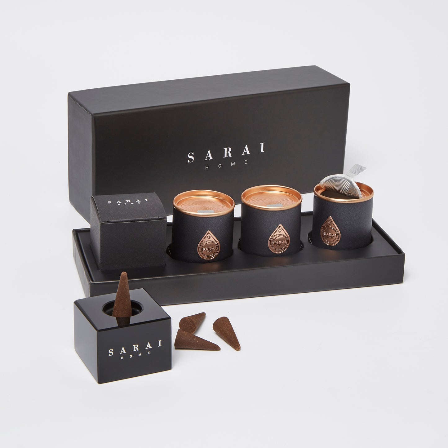 Cone Trio (small cones) & Black burner-1