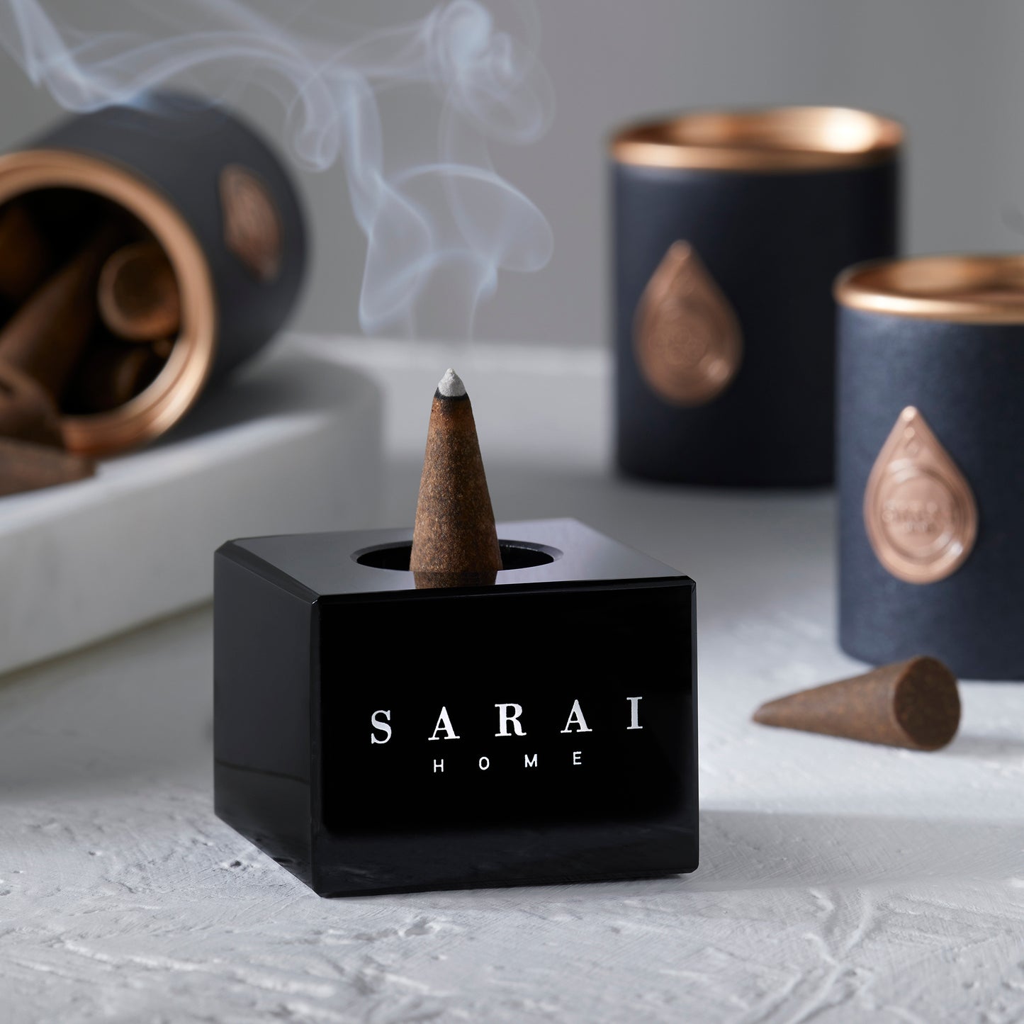 Cone Trio (small cones) & Black burner-0