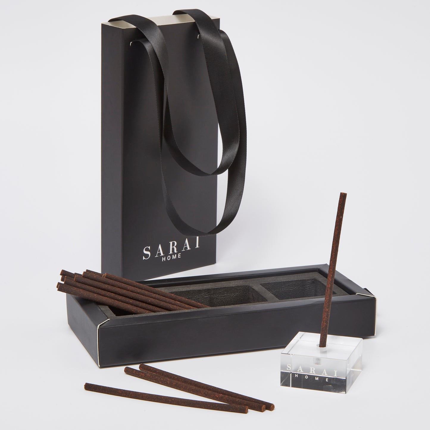Rosa Incense stick with holder-1